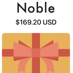 Noble Giftcard